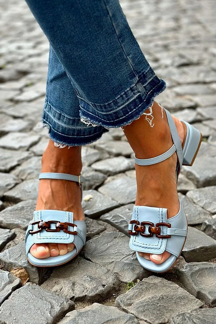 Toni – Kust Elegantie Sandalen