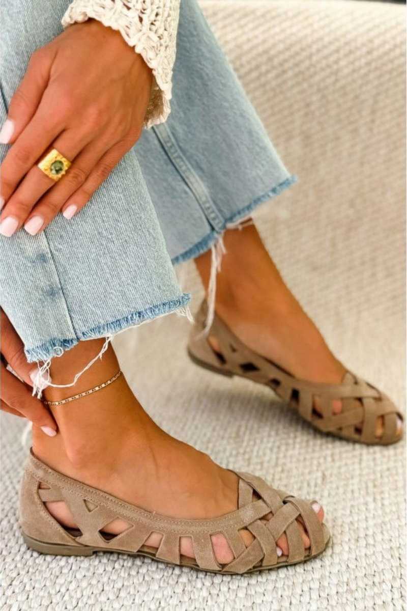 Helena – Geweven Zomersandalen