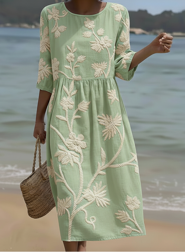 Gwen - Elegante Bloemenjurk