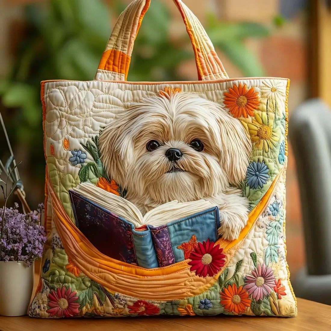 Shih Tzu - Feestelijke Gevoerde Tas
