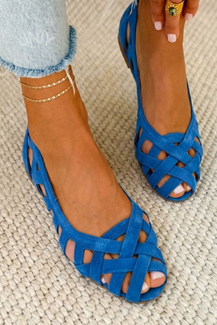 Helena – Geweven Zomersandalen