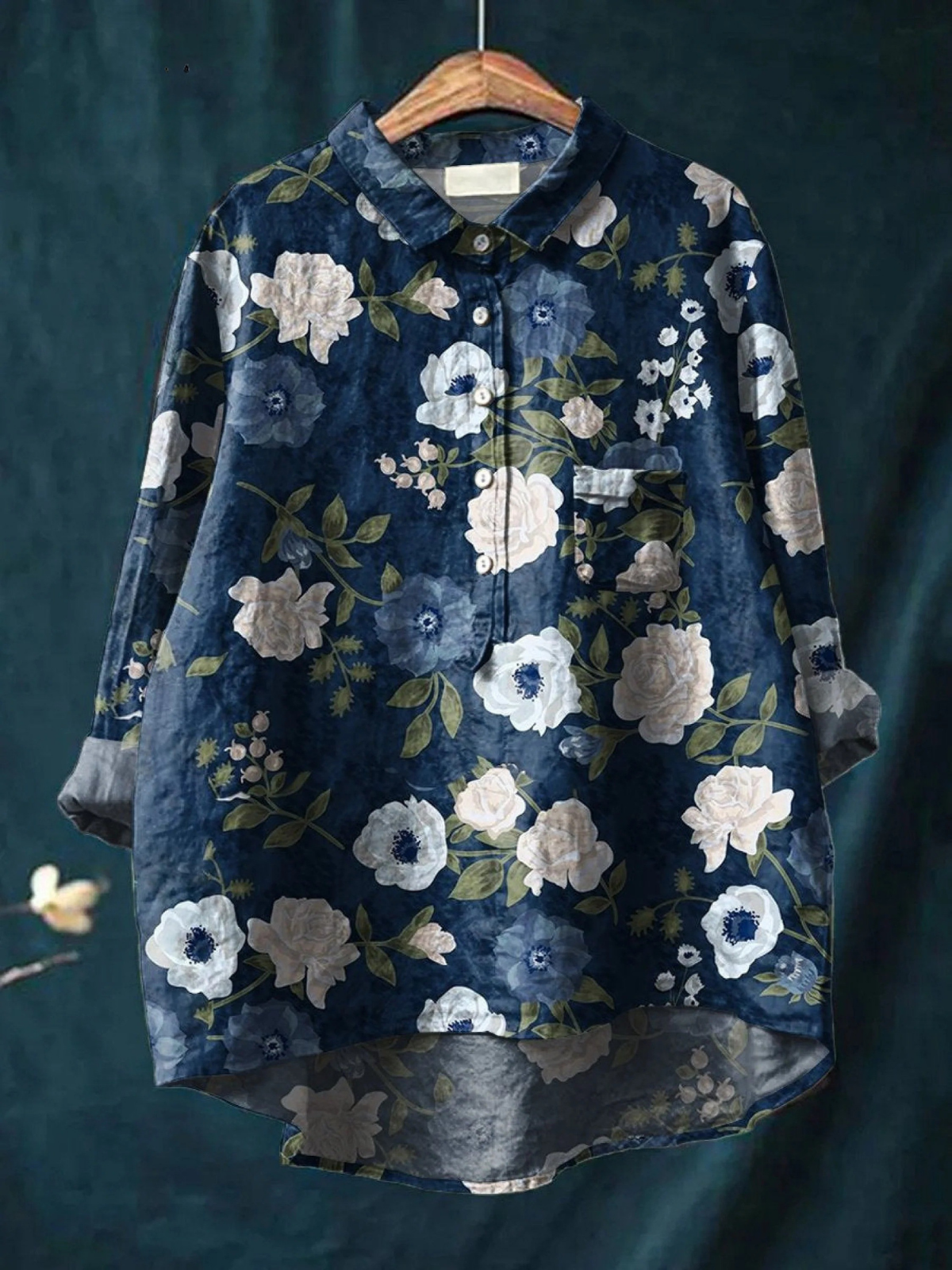 Lauren - Luchtige Bloemenblouse