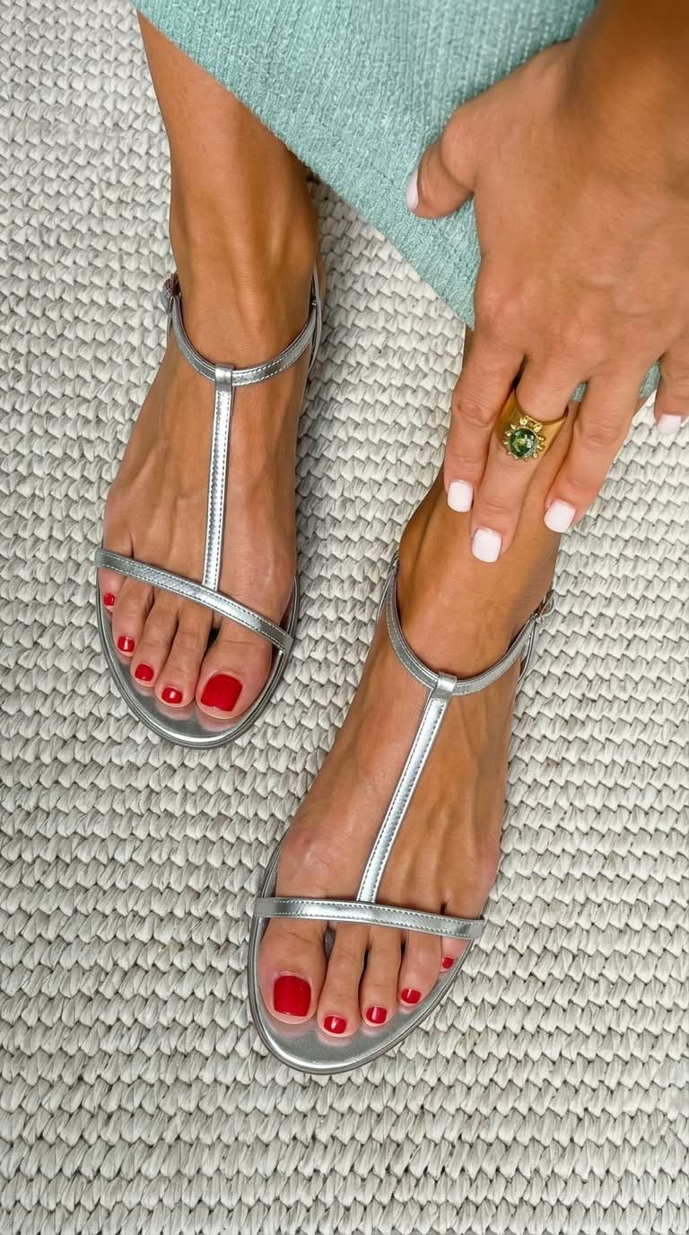 Eloise – Gouden Lente Sandalen