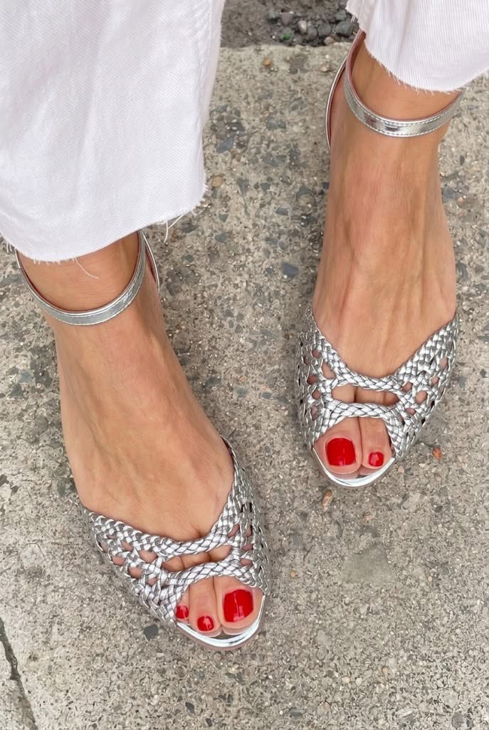 Isabelle – Geweven Zomer Sandalen