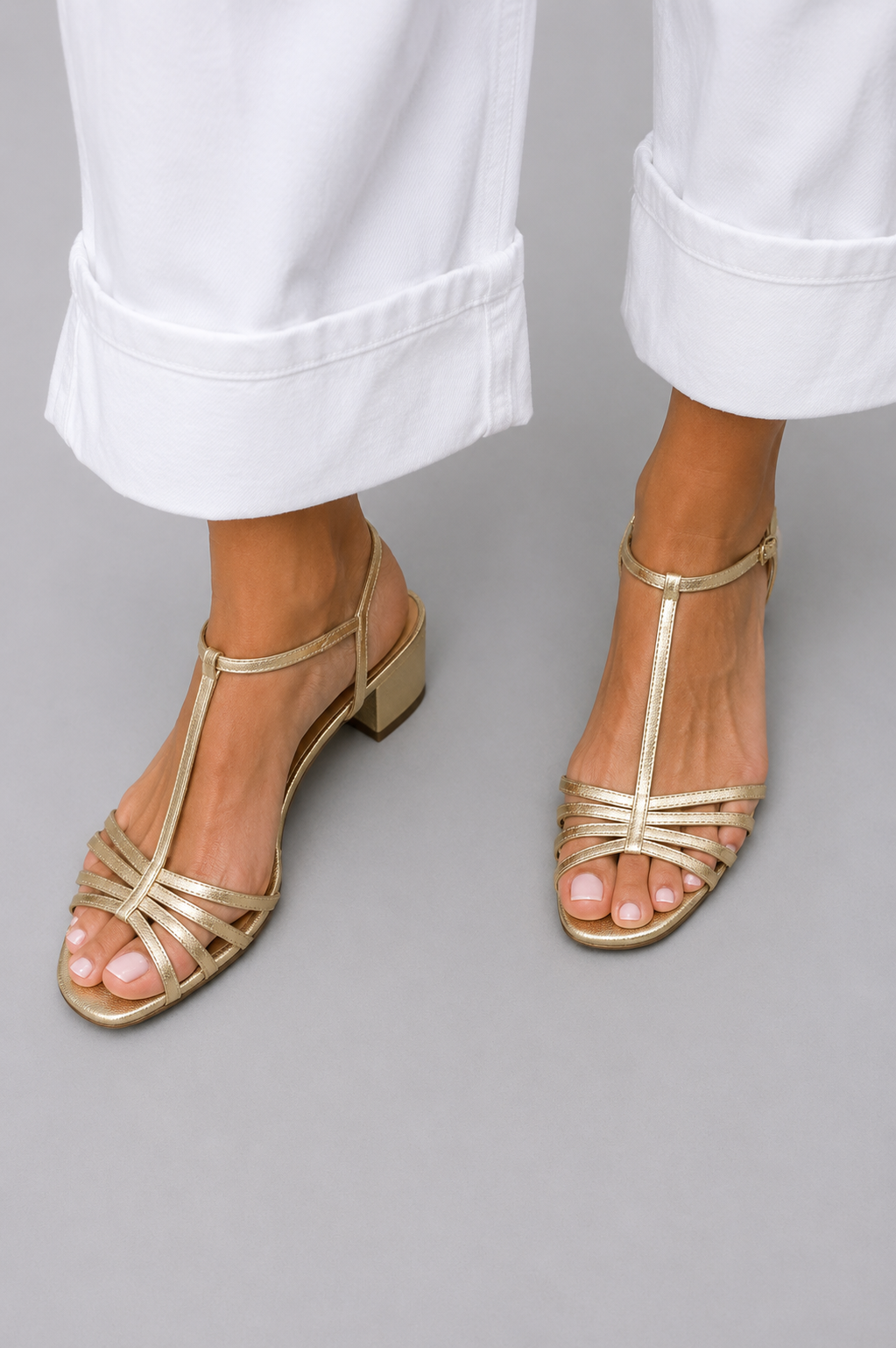 Hoop – Gouden Elegante Everyday Sandalen