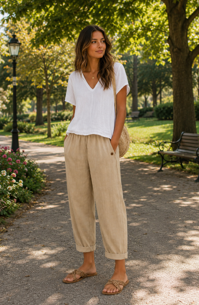 Maja | Comfortabele vloeiende broek
