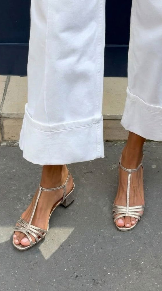 Hoop – Gouden Elegante Everyday Sandalen