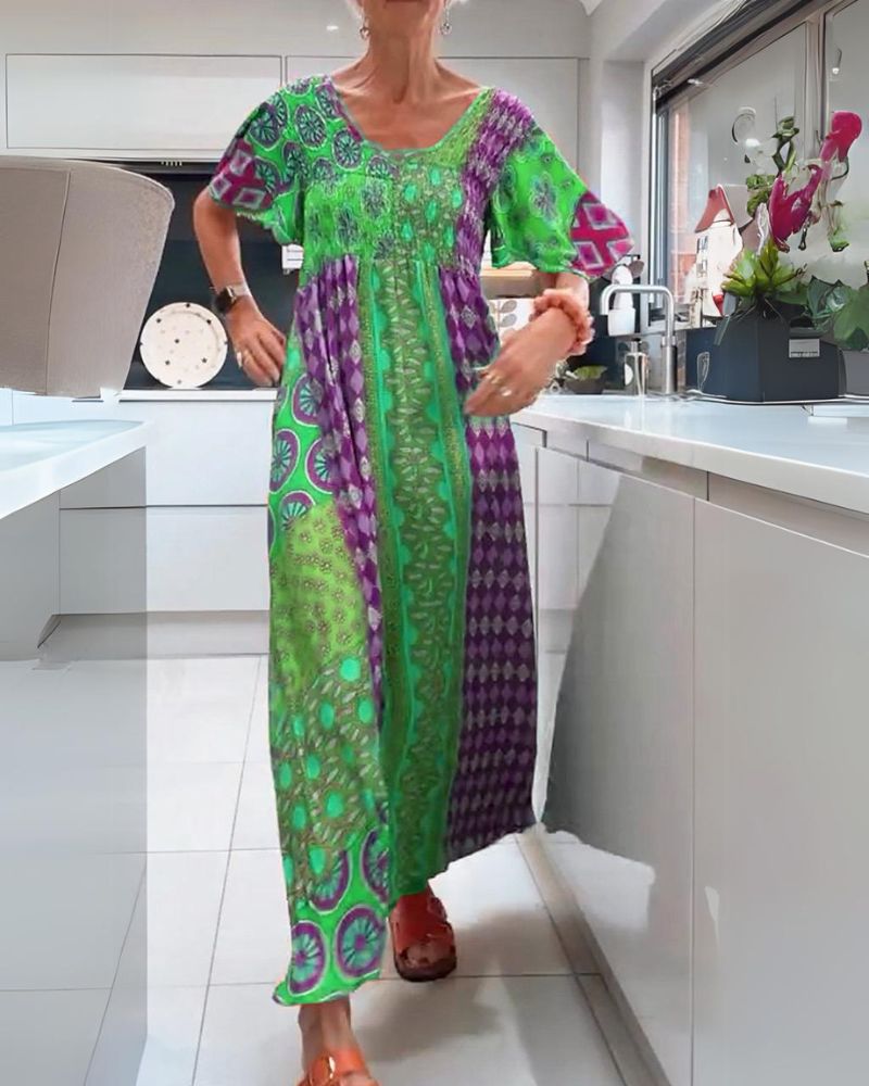 Allesia | Bohemian Jurk - bellanza