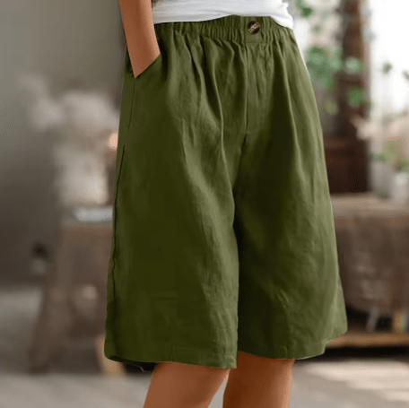 Anne™ - Casual Katoenen Shorts - bellanza