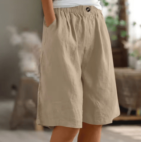 Anne™ - Casual Katoenen Shorts - bellanza