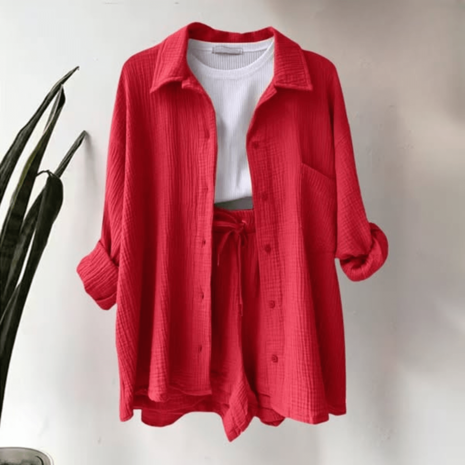 Aurélie™ | Casual tweedelige zomerset - bellanza