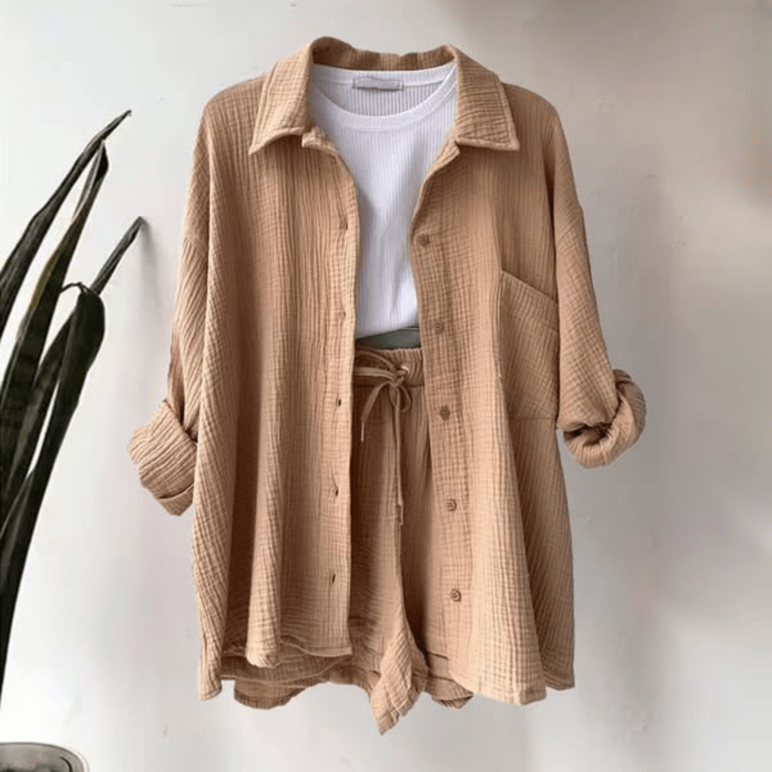 Aurélie™ | Casual tweedelige zomerset - bellanza