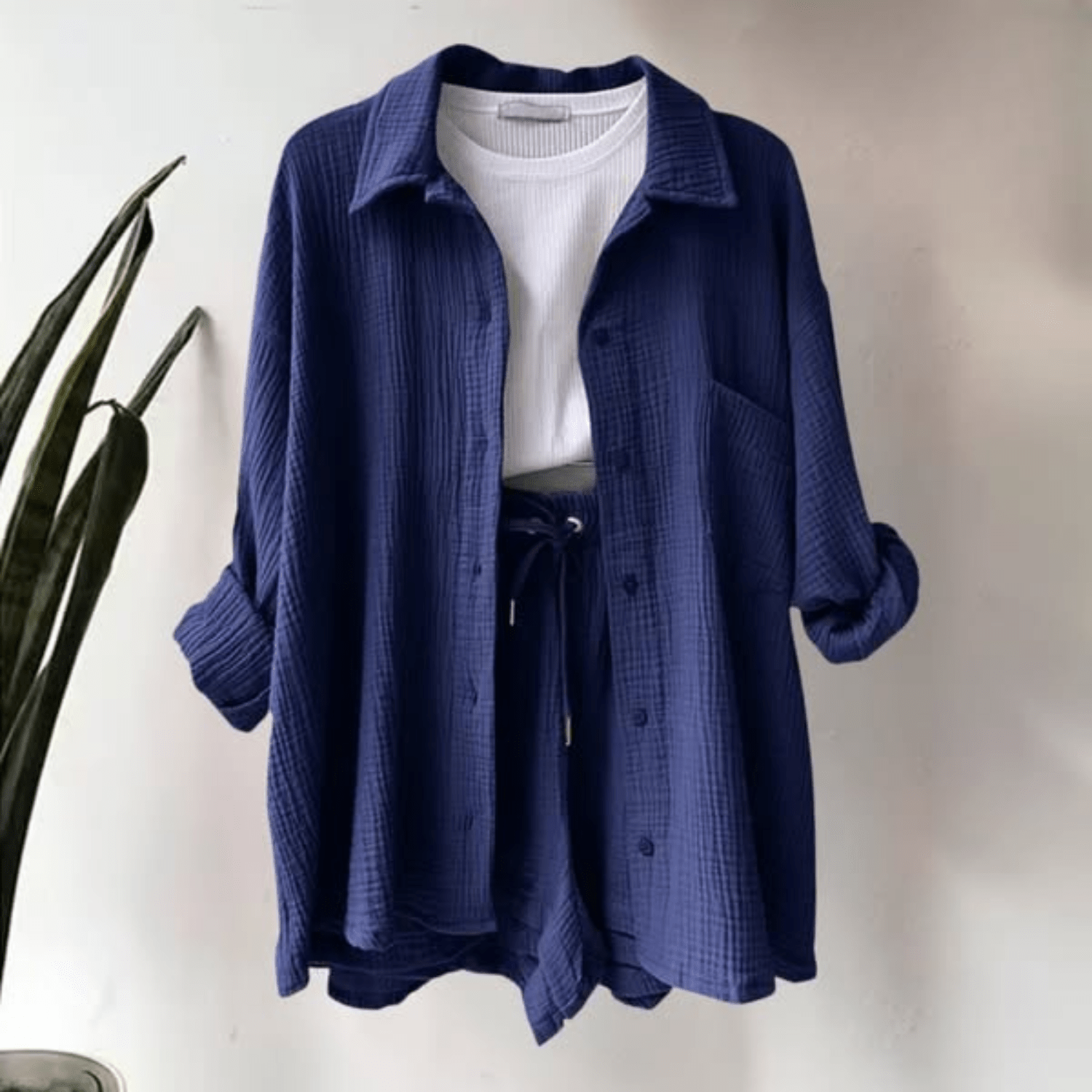 Aurélie™ | Casual tweedelige zomerset - bellanza