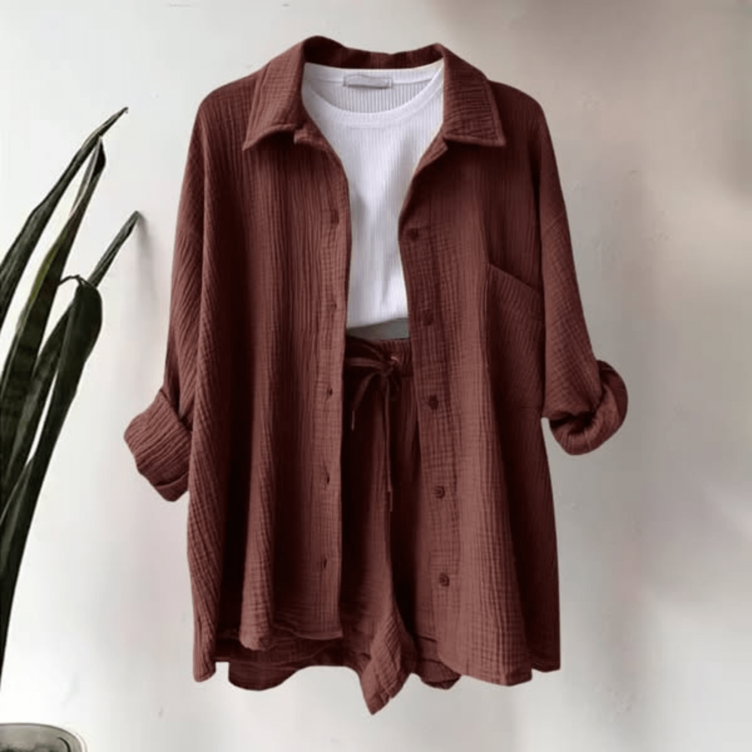 Aurélie™ | Casual tweedelige zomerset - bellanza