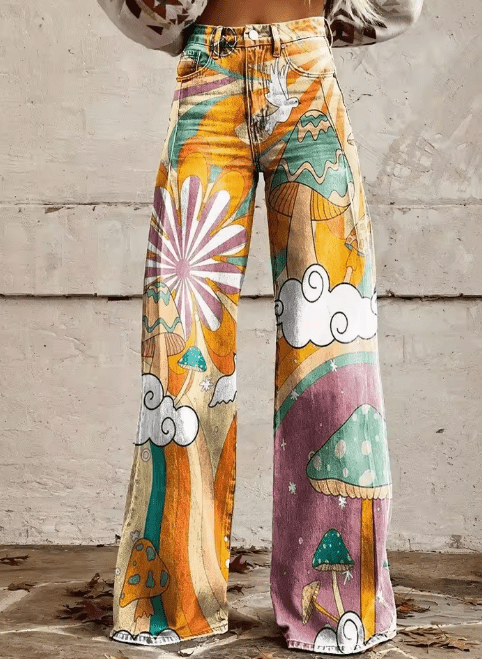 Bellanza | Boho Vintage Broek - bellanza