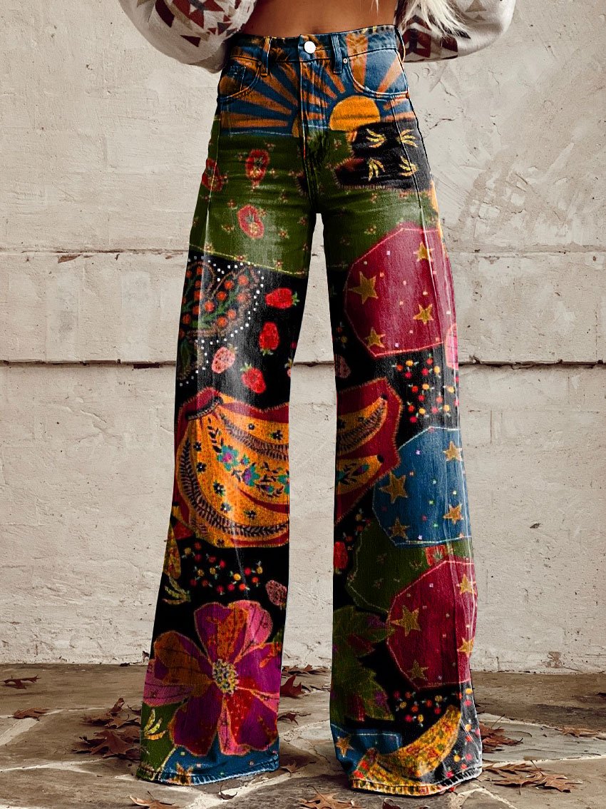 Bellanza | Boho Vintage Broek - bellanza