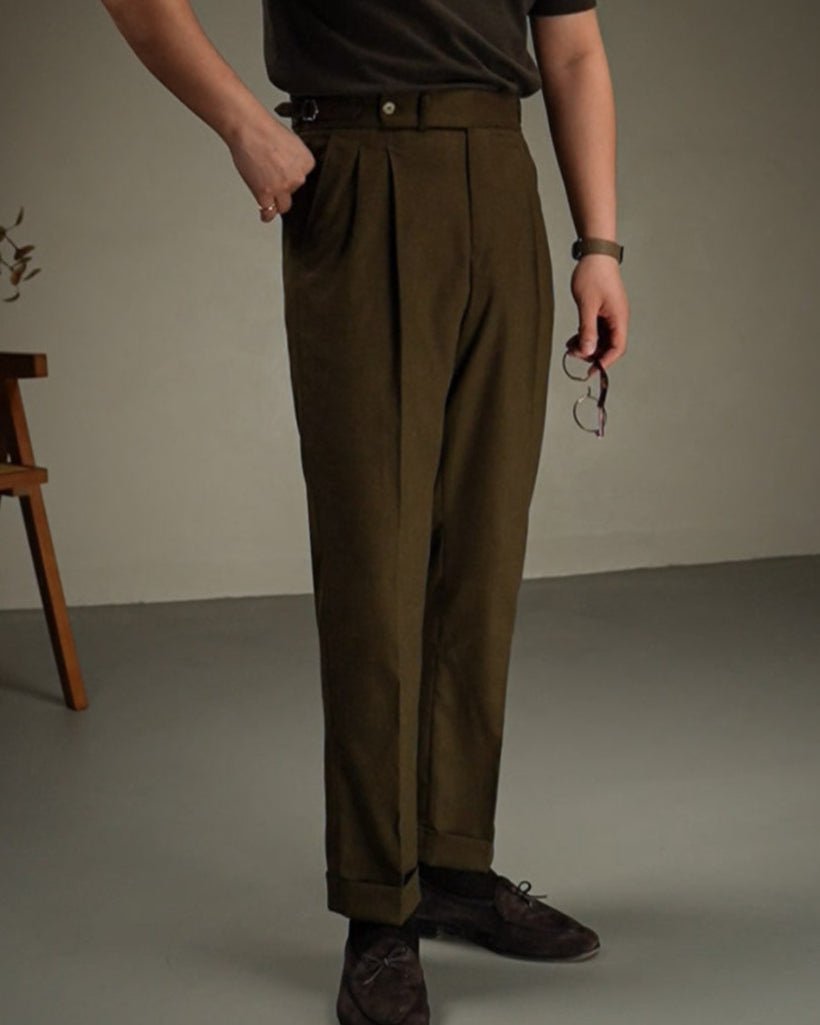 Carmesí Broek - Linnen - bellanza