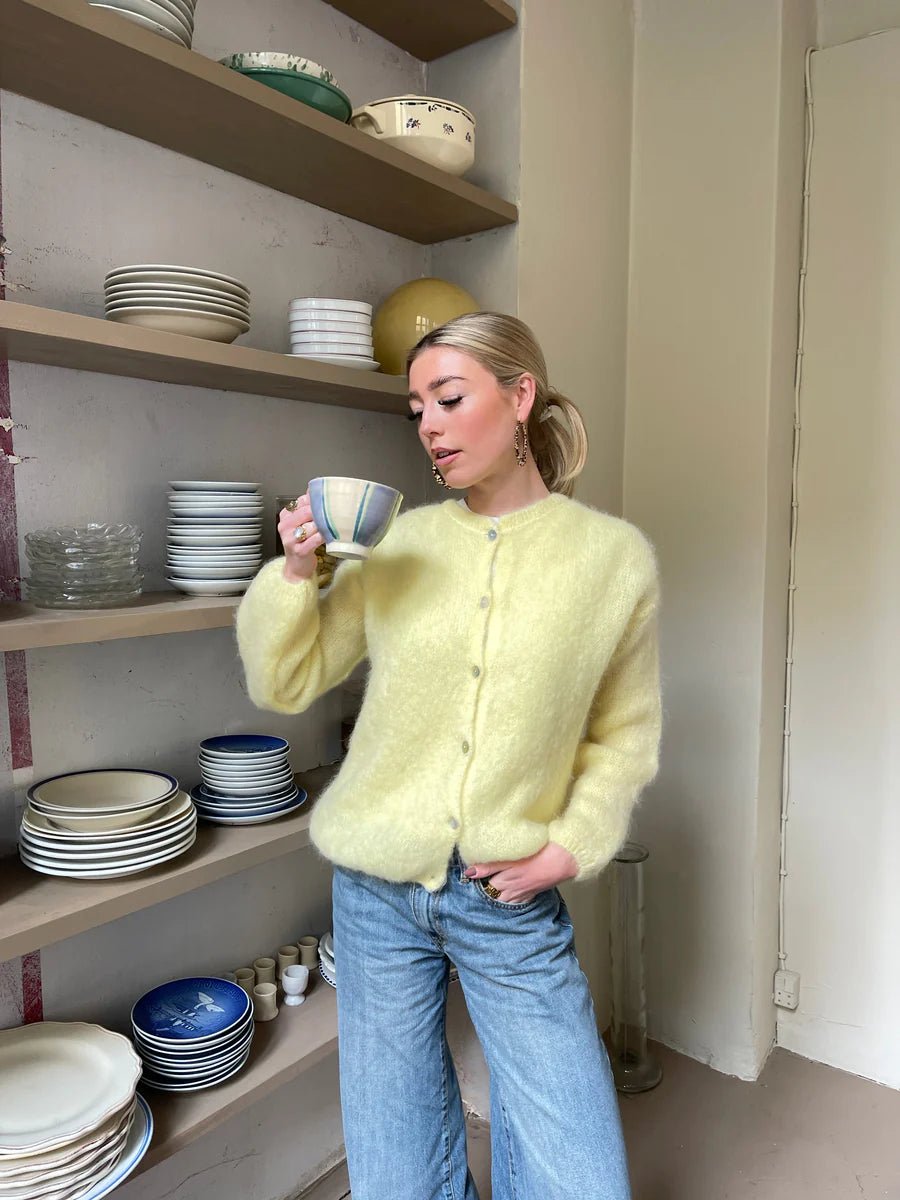 Casual Button Up Trui Met Knopen - bellanza