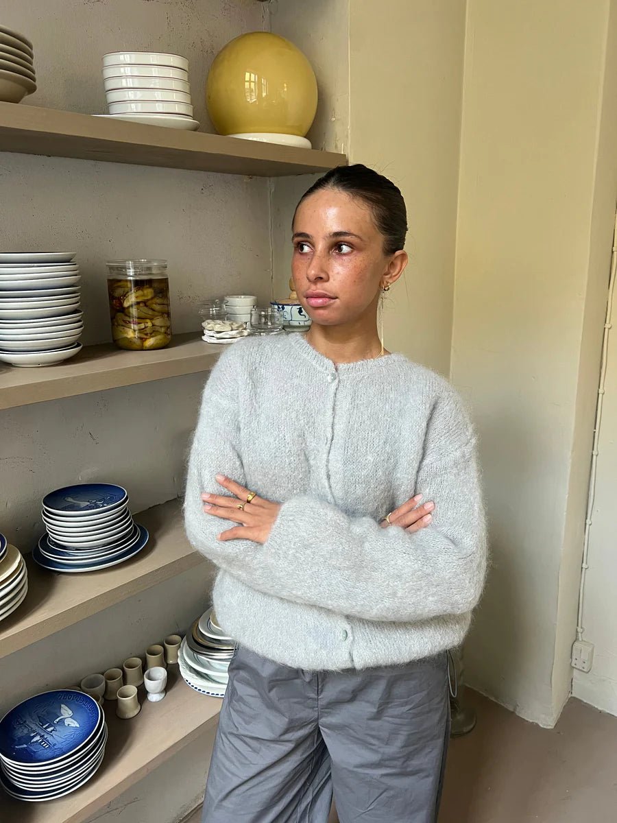 Casual Button Up Trui Met Knopen - bellanza