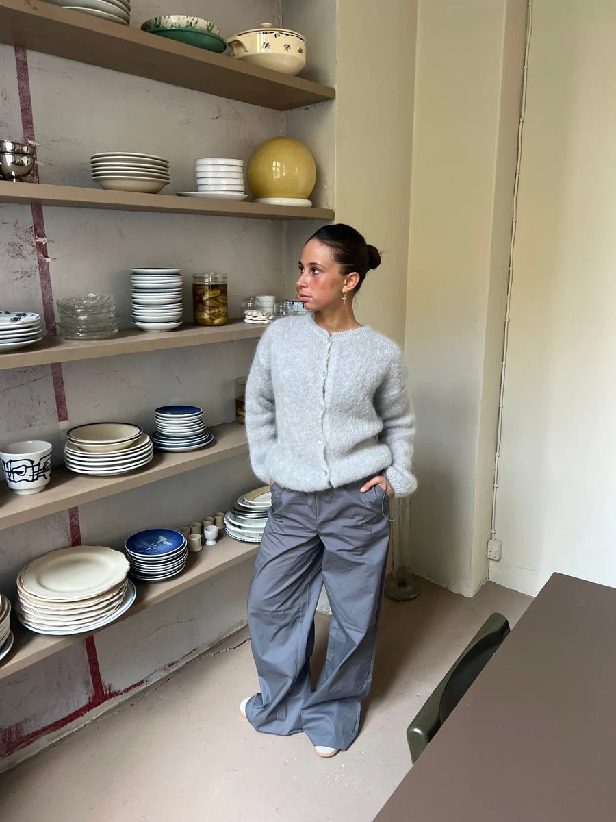 Casual Button Up Trui Met Knopen - bellanza