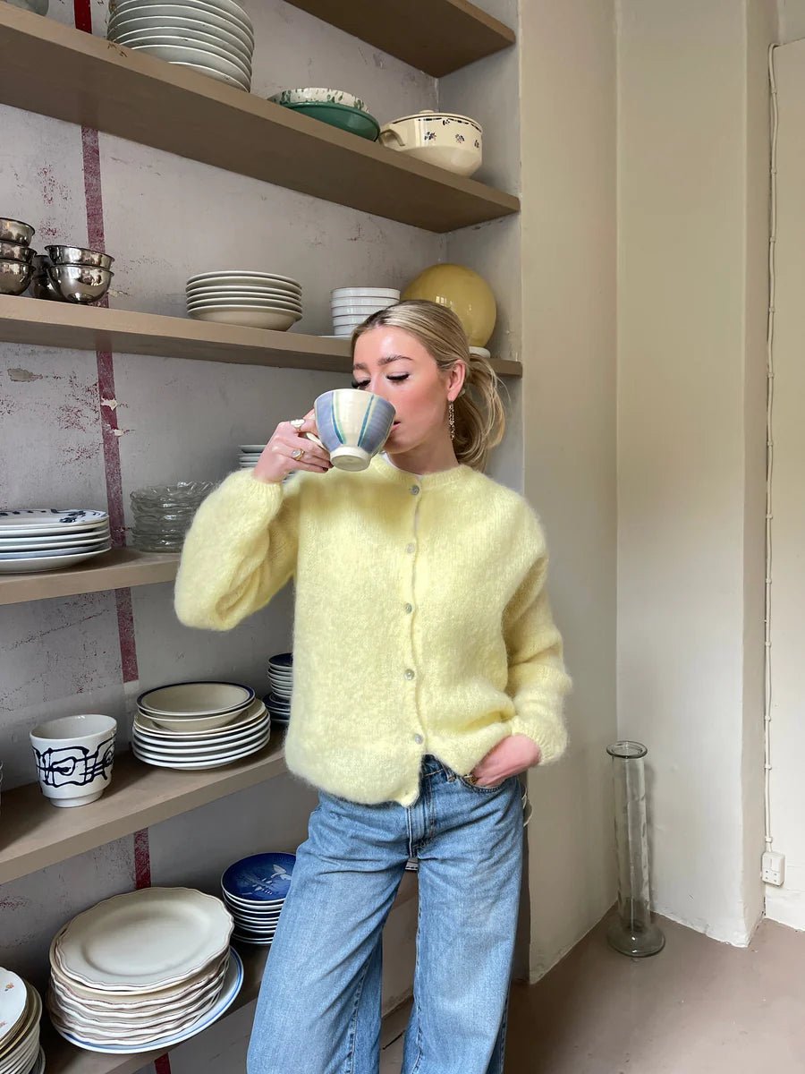 Casual Button Up Trui Met Knopen - bellanza