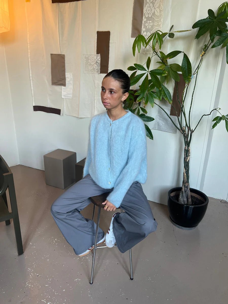 Casual Button Up Trui Met Knopen - bellanza