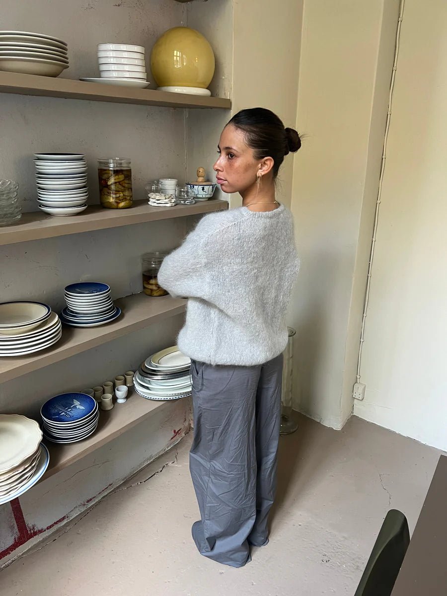 Casual Button Up Trui Met Knopen - bellanza