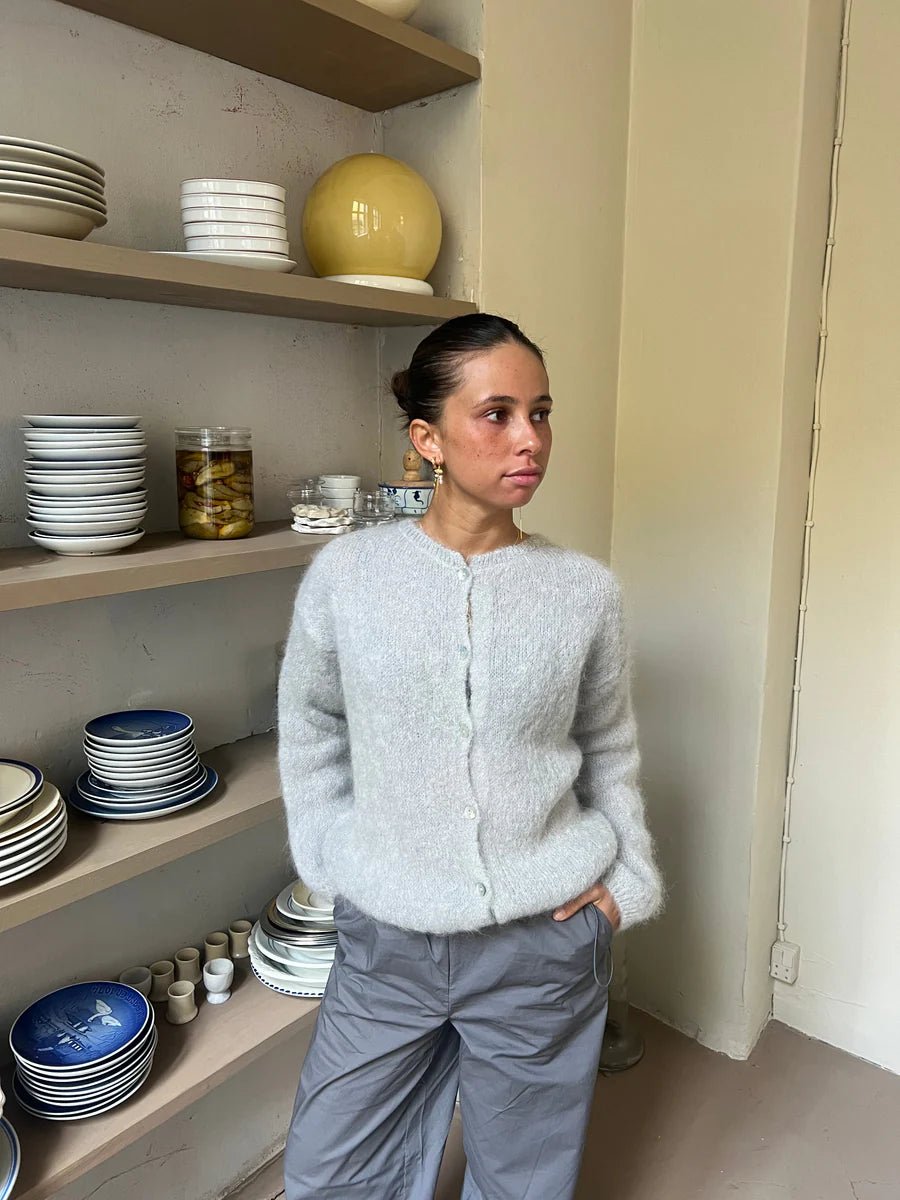 Casual Button Up Trui Met Knopen - bellanza