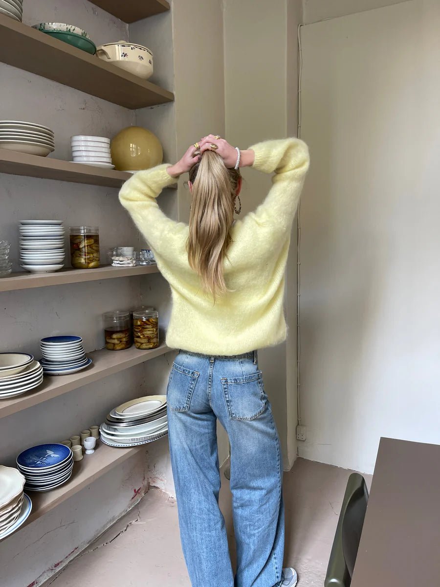 Casual Button Up Trui Met Knopen - bellanza