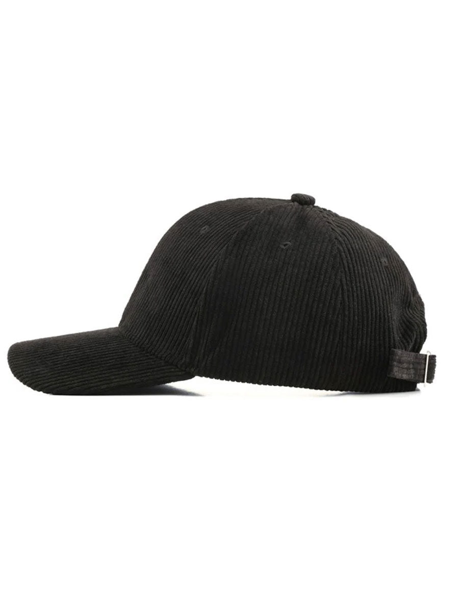 Casual Retro Corduroy Sport Warm Baseball Cap - Bellanza