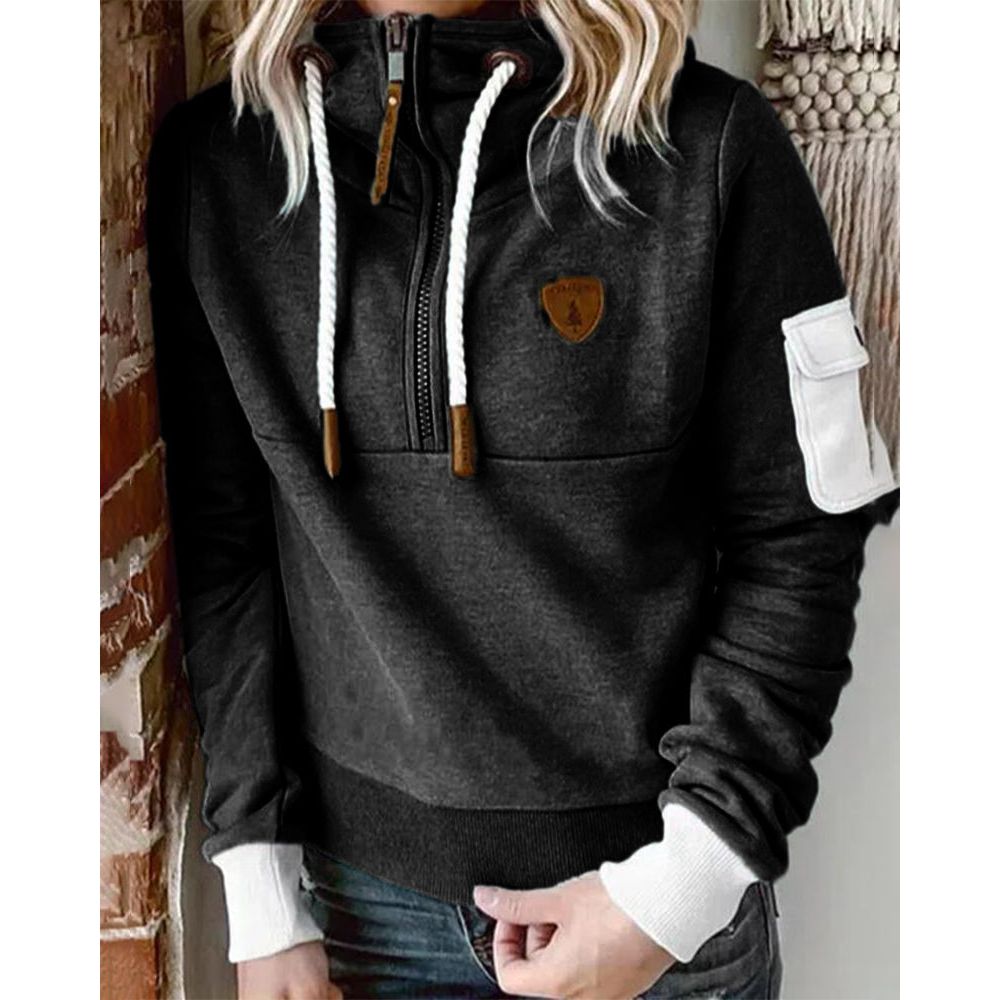 Chantal | Warme en Comfortabele Half - zip Trui - Bellanza