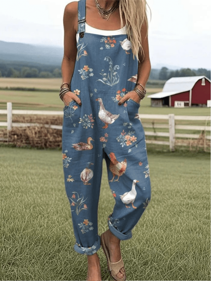 Chelsea - Vintage Lente Jumpsuit - bellanza