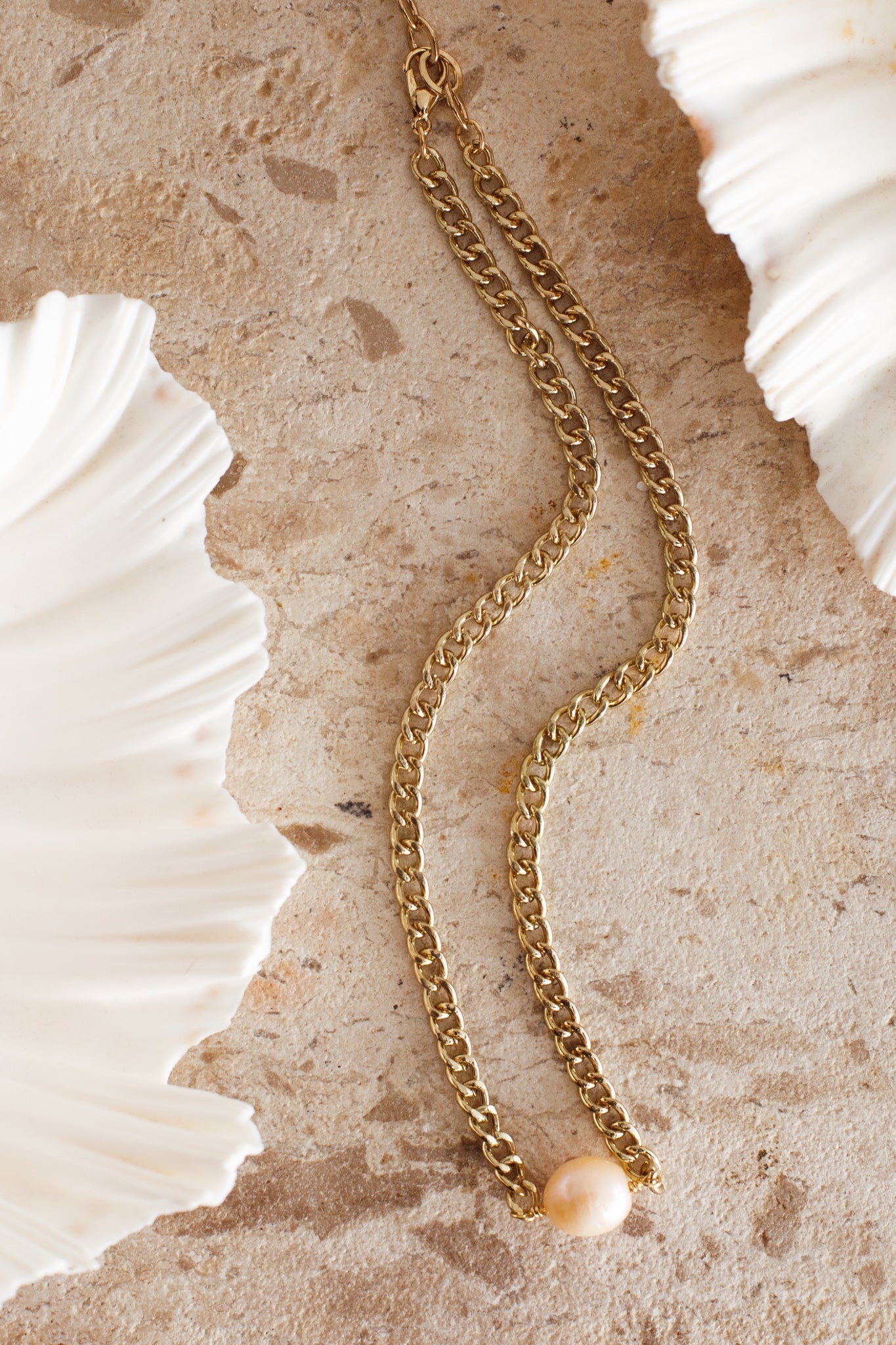 Collier Accent Perle Sienna Or - Bellanza