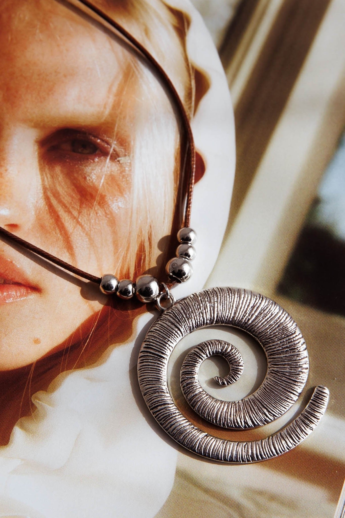 Collier Pendentif Coolum Zilver - Bellanza