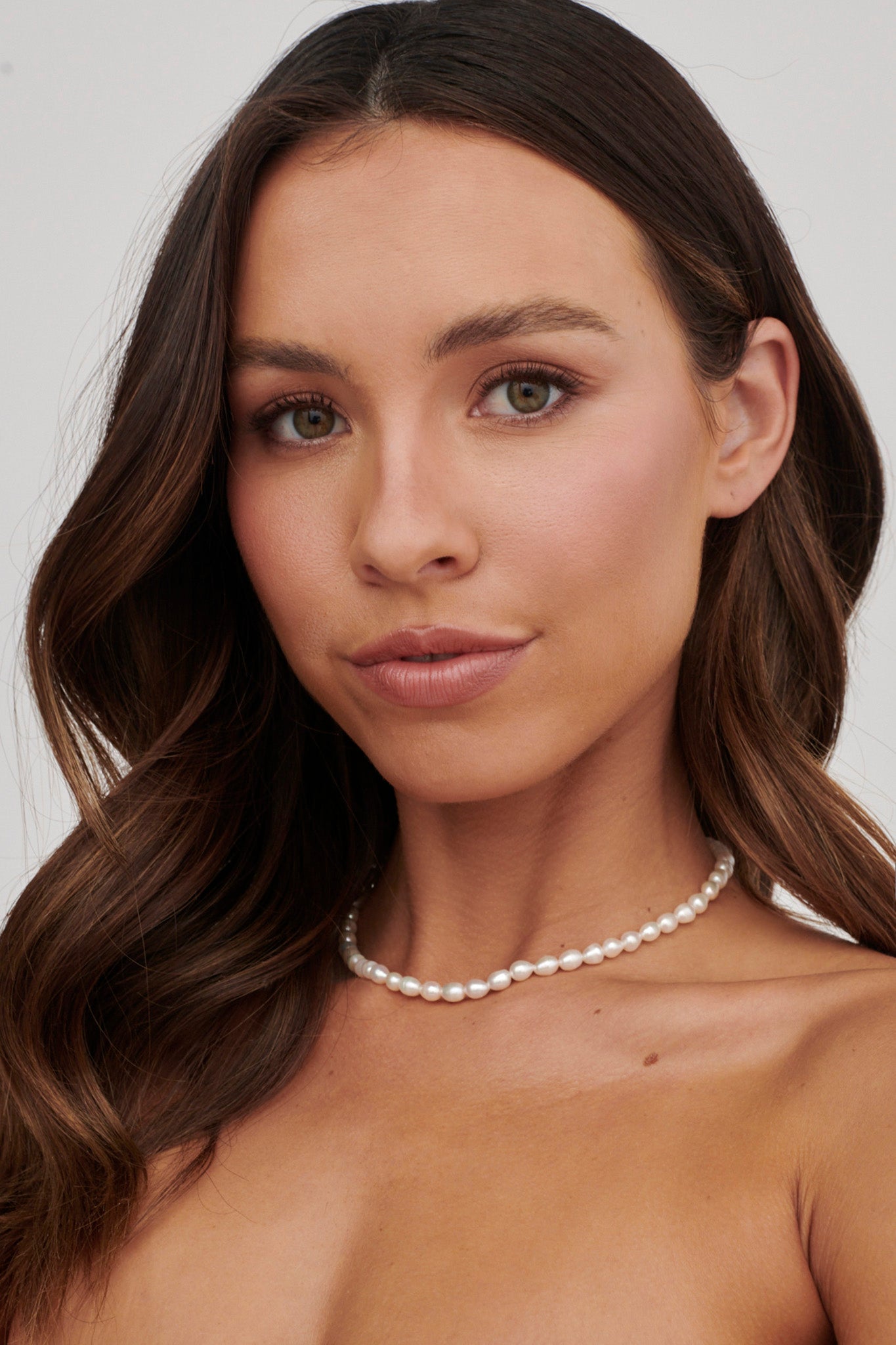 Collier van Bonita Parels Goud - Bellanza