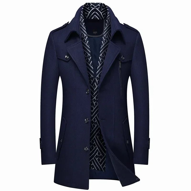 DUMONT LYON | WINTERJACK IN WOOL VOOR HEREN - Bellanza