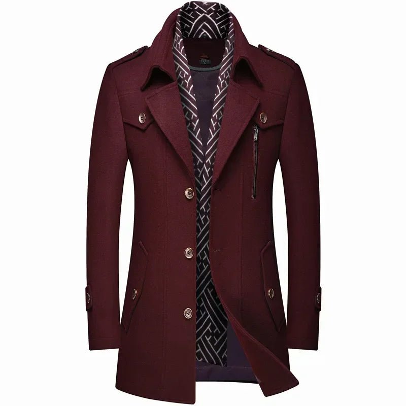 DUMONT LYON | WINTERJACK IN WOOL VOOR HEREN - Bellanza