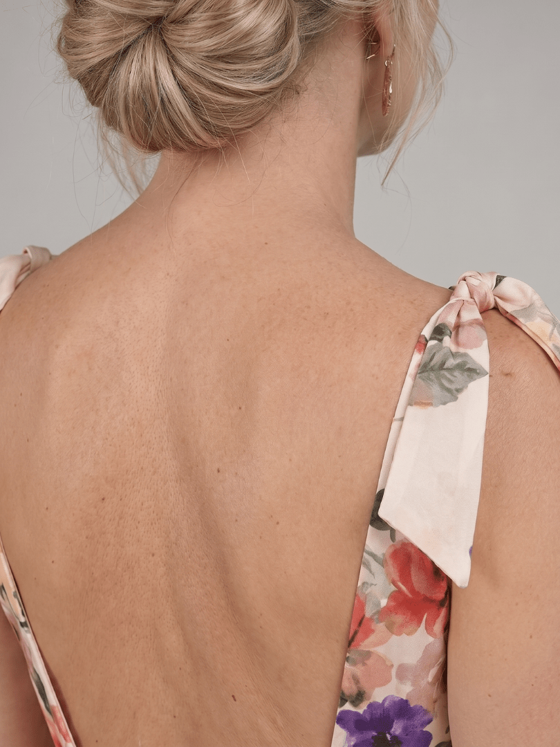 Elarose | Mouwloze Vloeiende Maxi Jurk - Bellanza