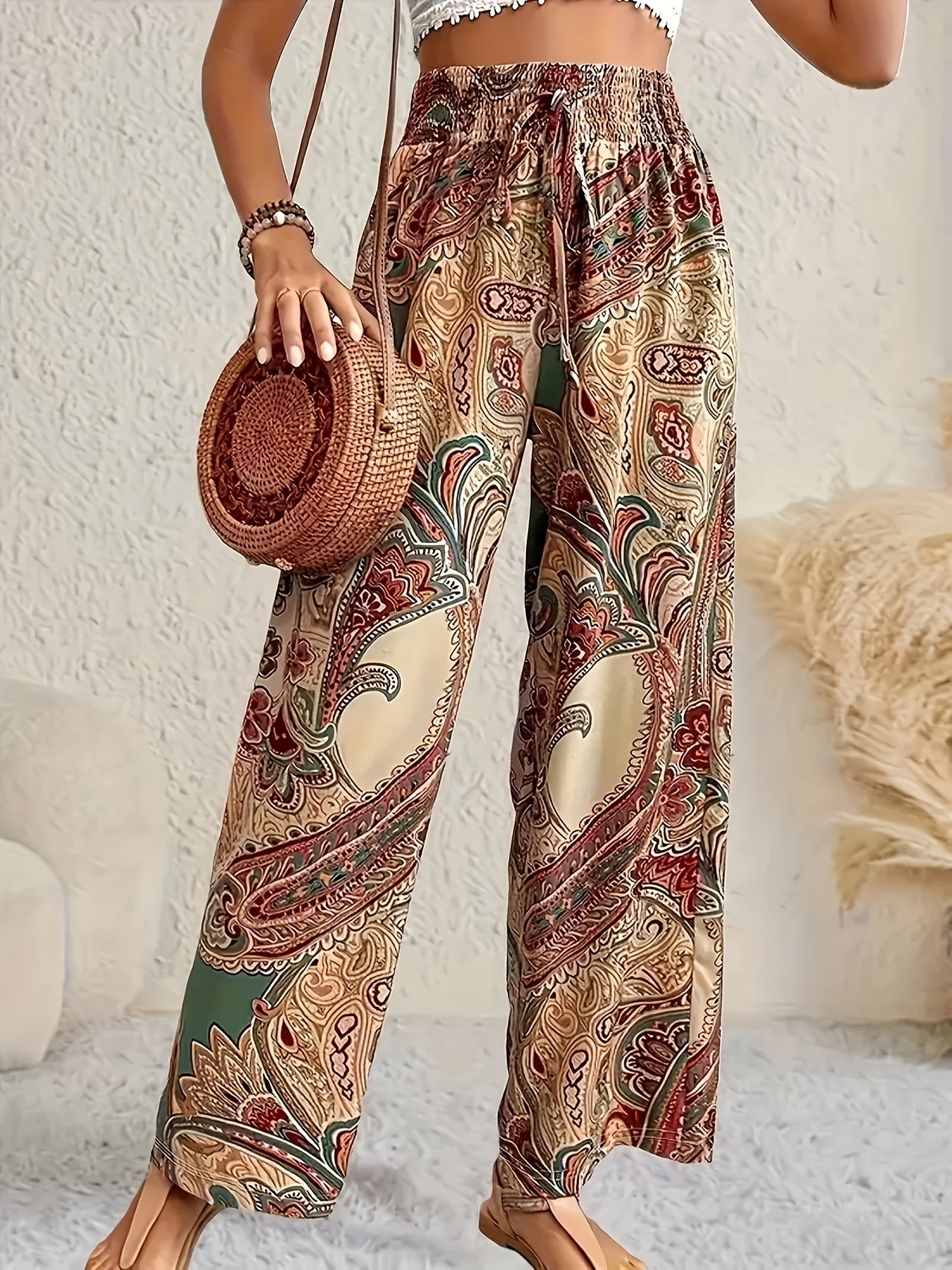 Emilie™ | Bohemian Dames Zomerbroek - bellanza