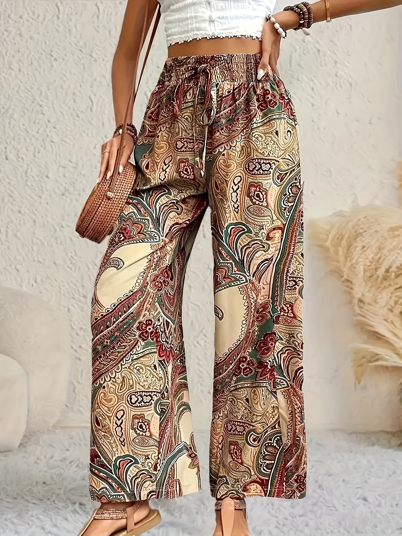 Emilie™ | Bohemian Dames Zomerbroek - bellanza