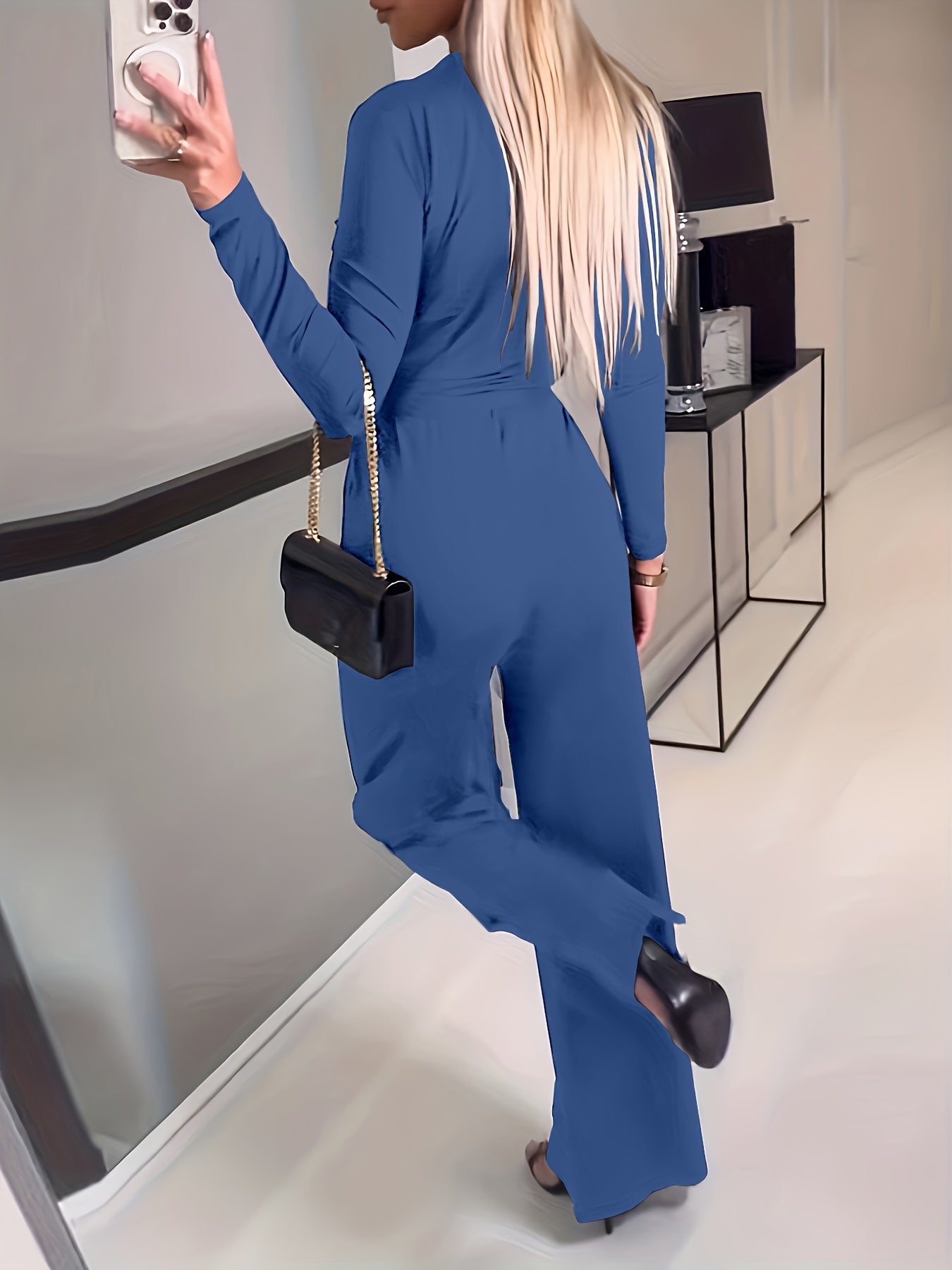 Esmee™ | Jumpsuit met lange mouwen - bellanza