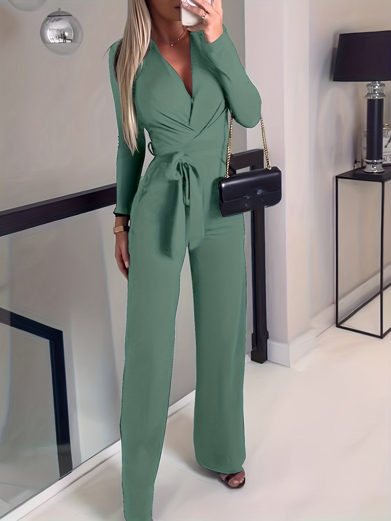 Esmee™ | Jumpsuit met lange mouwen - bellanza