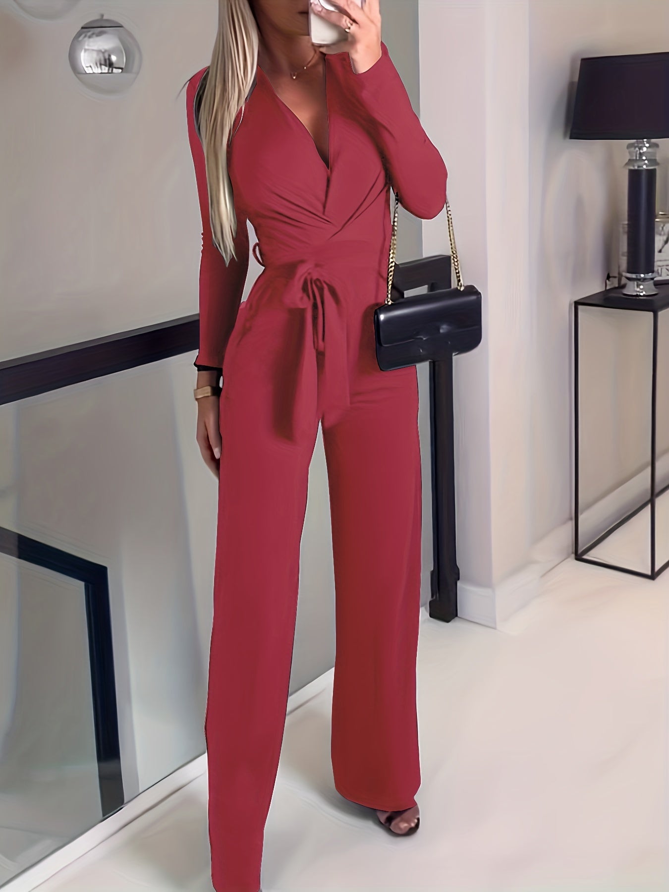 Esmee™ | Jumpsuit met lange mouwen - bellanza