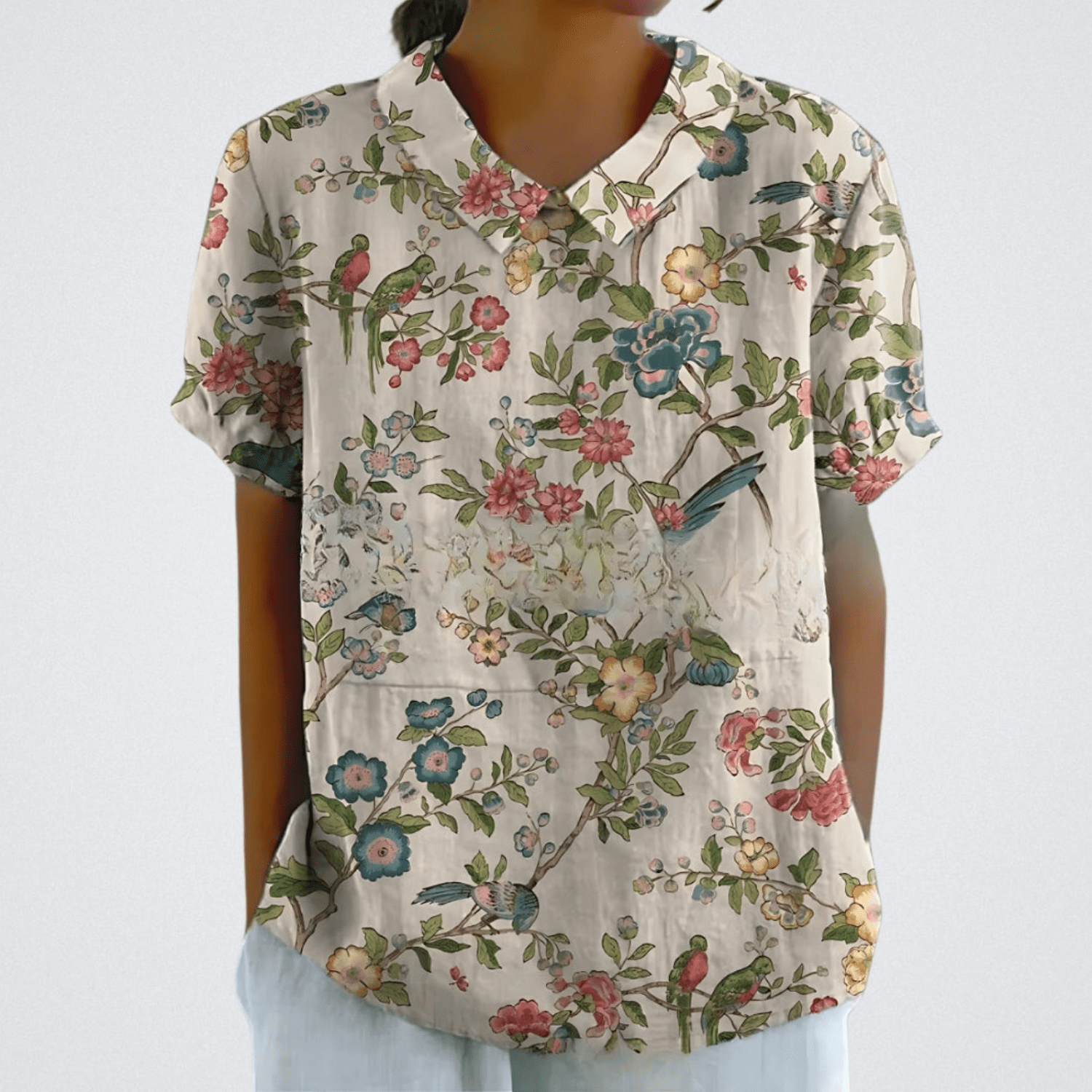 Floréa | Stijlvolle Zomer Blouse - bellanza