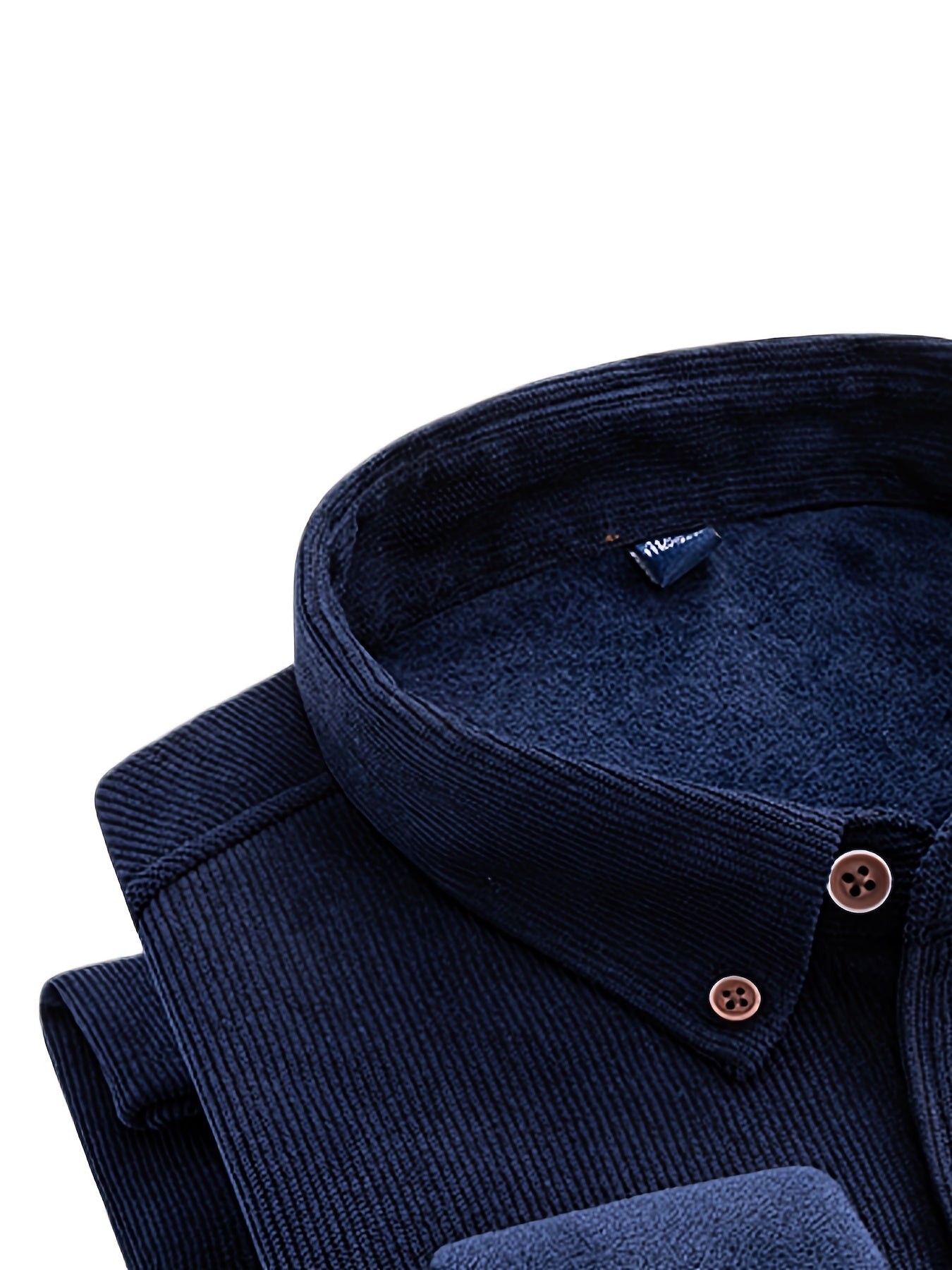 Flyn | Heren corduroy shirt met warme fleecevoering - Bellanza