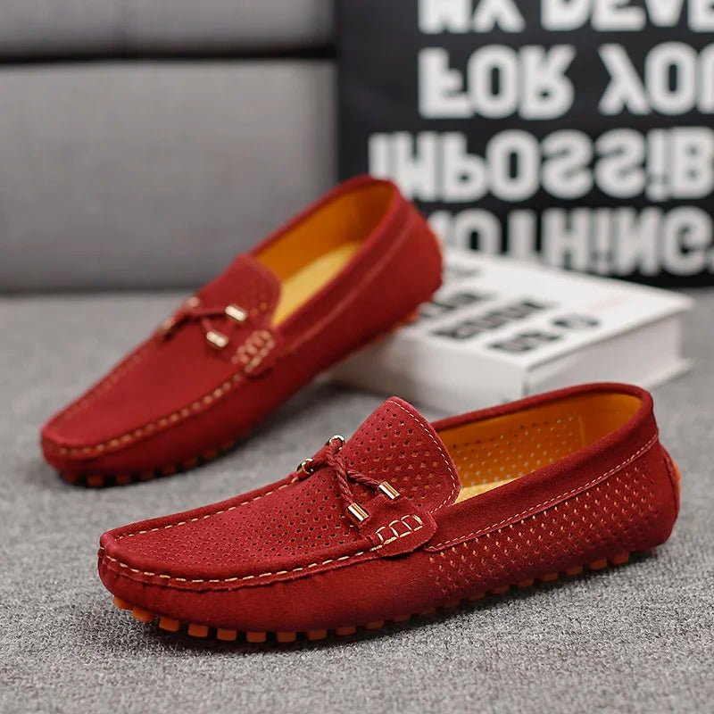 Giovanni™ | Ademende Leren Loafers - bellanza