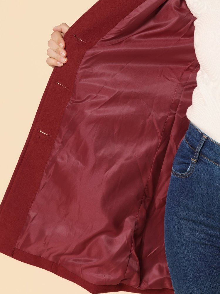 Gisel | Elegante winterjas voor dames met knopen - Bellanza