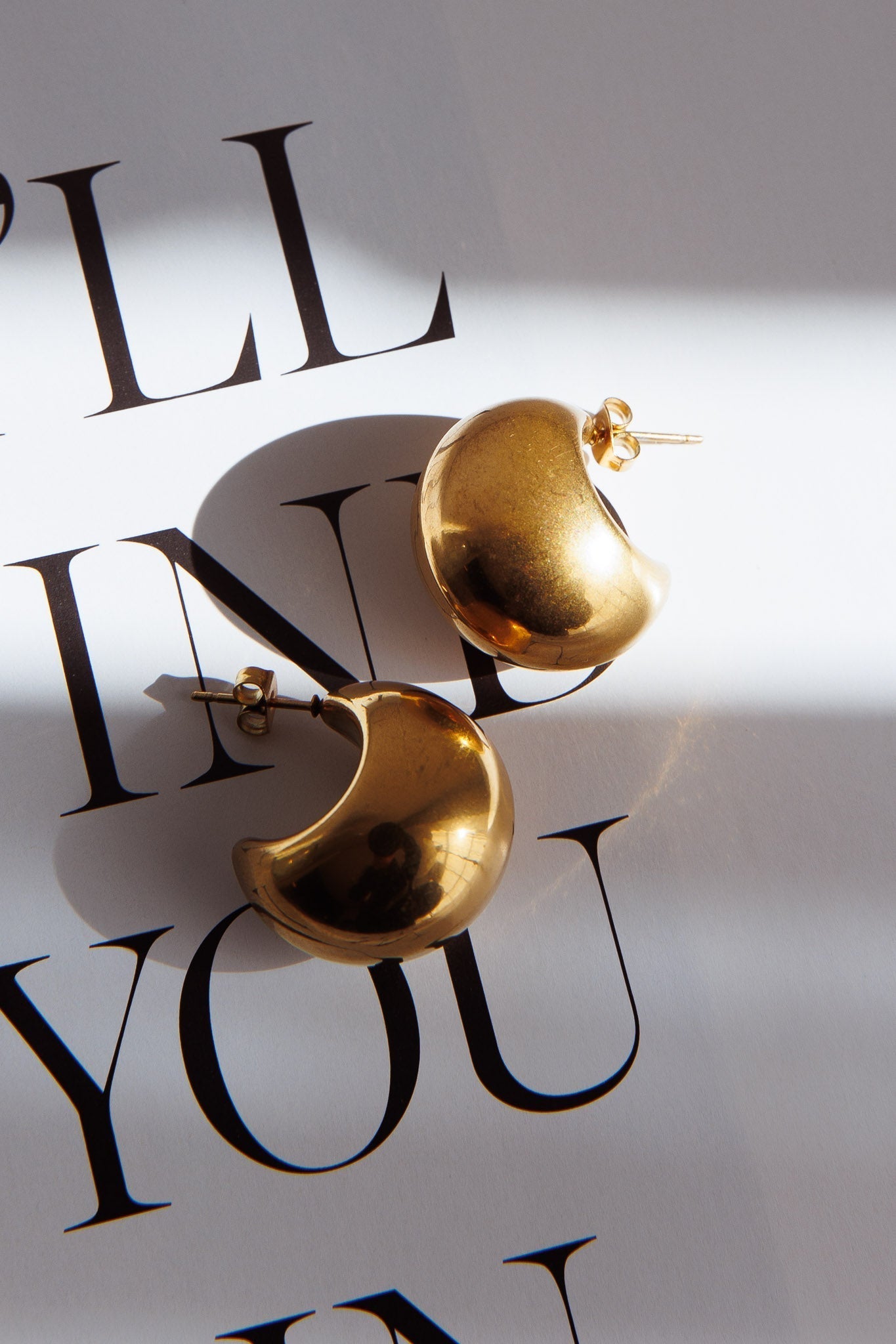 Gouden Arabia Creolen - Bellanza