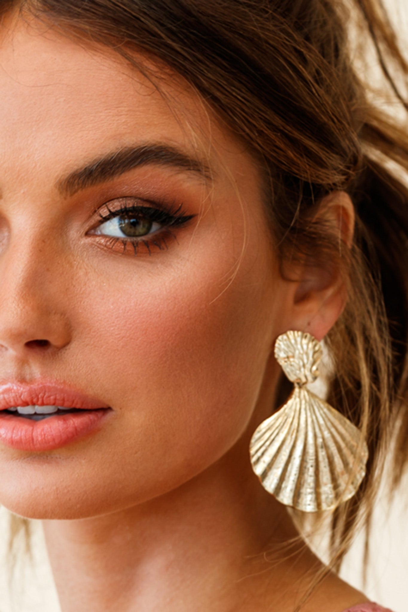 Gouden Calliope Oorbellen - Bellanza