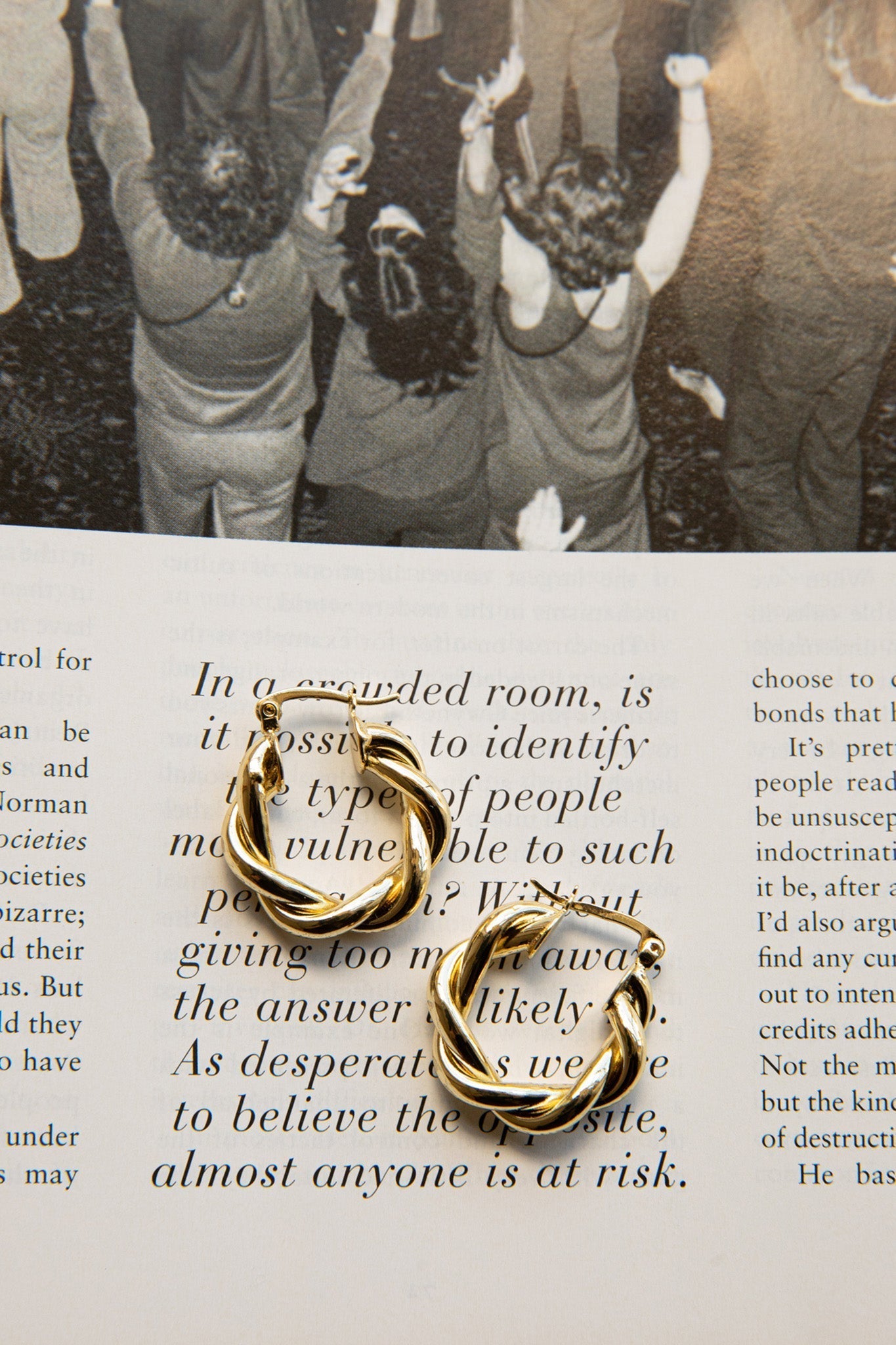 Gouden Fate Creolen - Bellanza